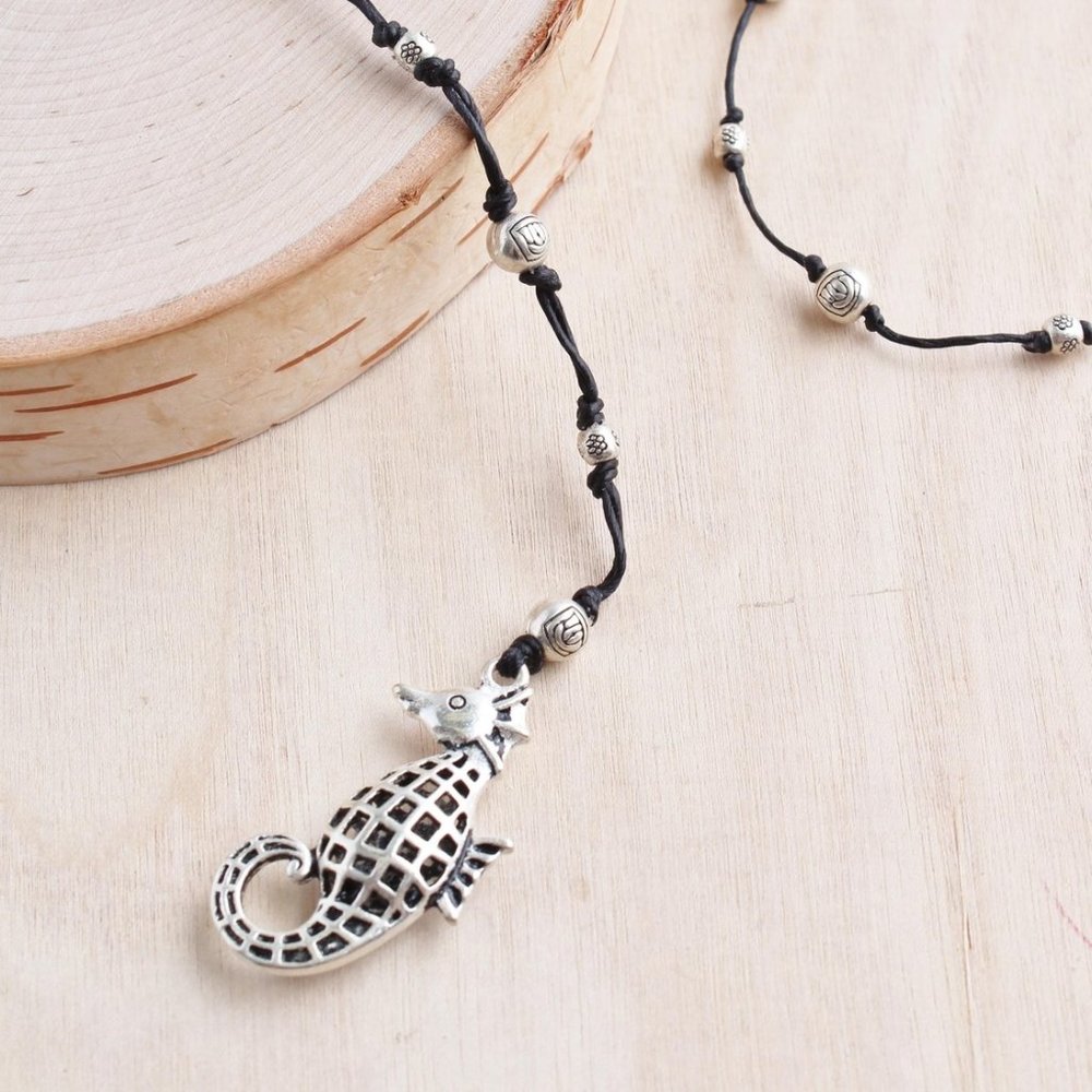 Bali Style Seahorse Necklace